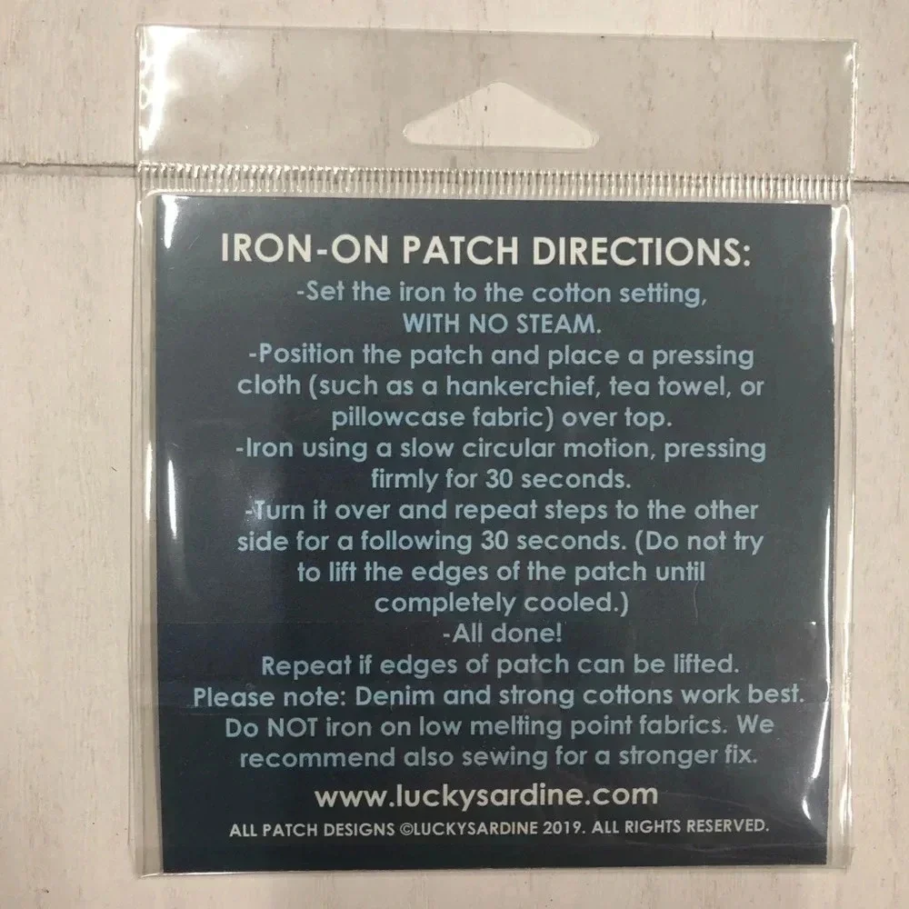 LOT of 7 Positive‎ Saying Iron On Patches Great for Clothing, Hats, Canvas Totes